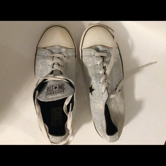 Converse One Star GUC shiny silver/grey - Picture 6 of 6